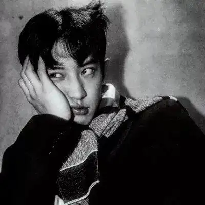 insstudio黑白男生头像