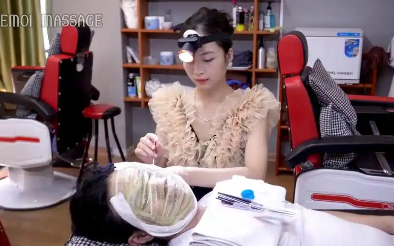 【越南理发馆】18美元就可以体验28号90分钟全身按摩03上