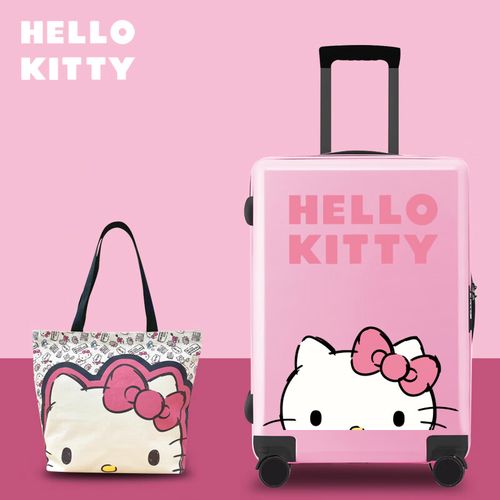 异童想网红行李箱日系少女旅行箱卡通时尚拉杆ins箱学生登机箱青少年