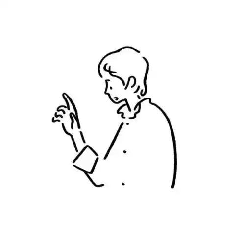 头像|简笔画微信个性头像@简约背景图略带几张欧美头像