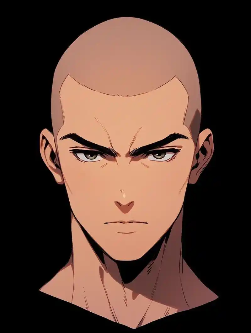 高质量寸头男生头像 13 魔法 buzz cut, 23 years old handsome guy