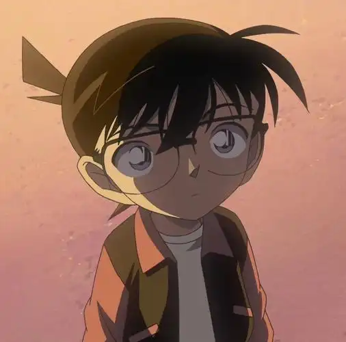 名侦探柯南 柯南头像 自截