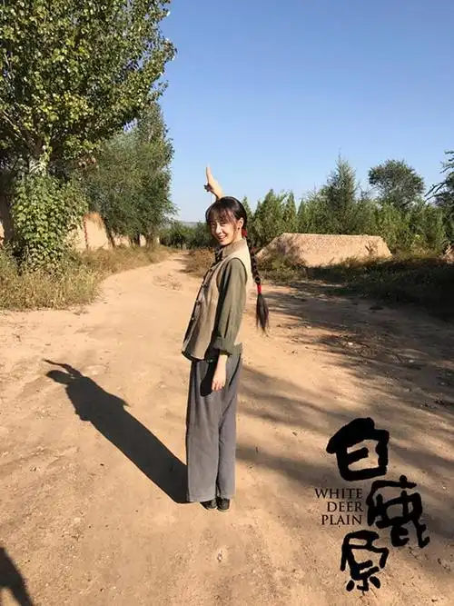 孙铱《白鹿原》中初登场 白灵古灵精怪笑料百出