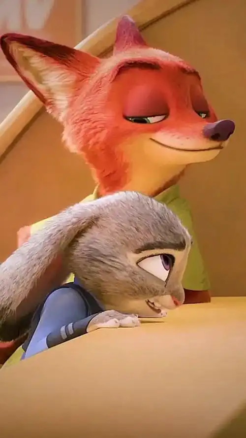 尼克看朱迪的眼神,尽显深情,你发现了吗