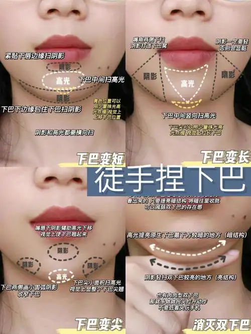 有手就会画754种捏下巴的画法教程