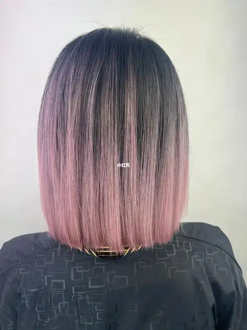 湾区潮色短发渐变色