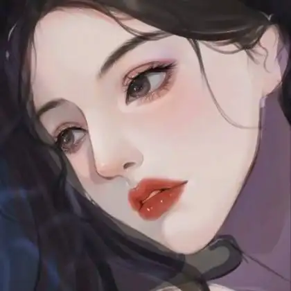 高冷御姐手绘女生头像 高清好看的高冷禁欲系御姐女头像动漫图片_女生