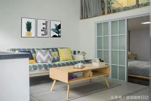 老婆上阵指点装修,40平loft改成两居室,看完简直不可思议!