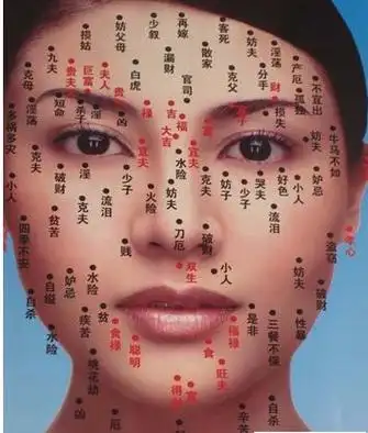 左脸有痣的女人