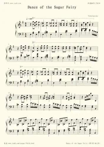 钢琴谱:【钢琴块 2 等级歌曲】28 糖果仙子之舞