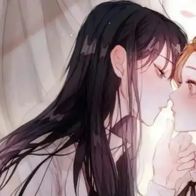 高清超火的微信流行动漫闺蜜头像一对两张图片,女生头像图片