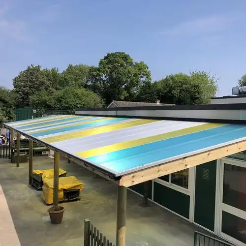 入口雨棚 / 用于商业建筑 / 木质 / 商用