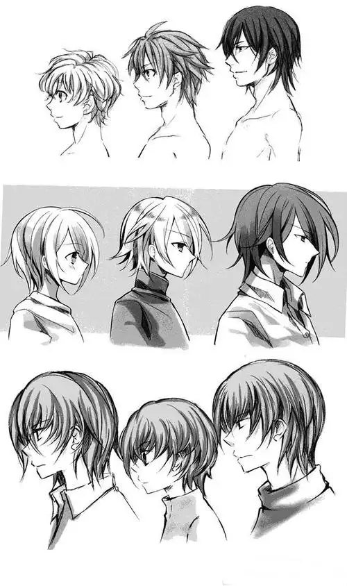 动漫人物的侧面怎么画? - 知乎