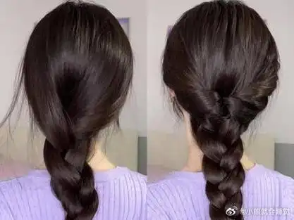 温柔简单不易松散的麻花辫