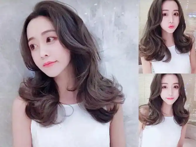 2019年必火的"发根烫"发型,随意挑一款换上,都是好看的!