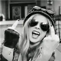 女生头像鄙视手势 qq头像女生鄙视手势坚中指