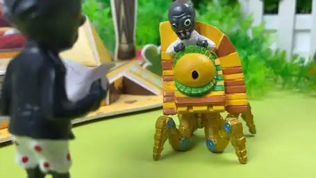 植物大战僵尸乐园 小鬼僵尸坐在马上