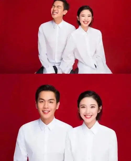 有种秀恩爱叫唐嫣"结婚照",别人一本正经,她却跟别人不一样|唐艺昕|应