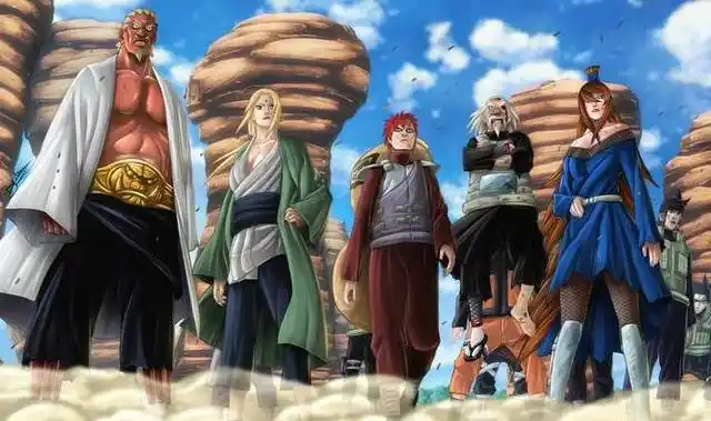 《火影忍者》中实力最弱五影,他们分别是谁?