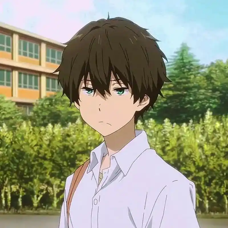 你别后退了 我不往前就是了#折木奉太郎 #动漫 #头像  - 抖音