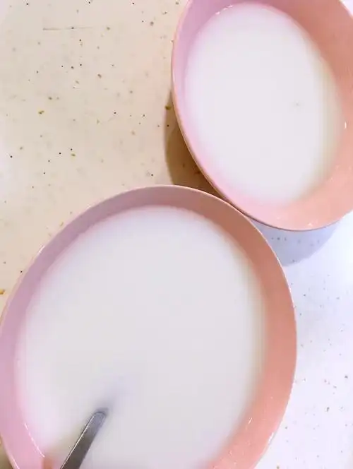 倒入酸浆水静置24小时以上,20度以上