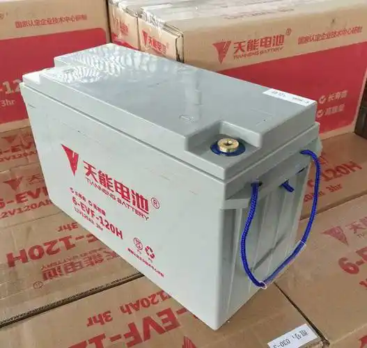 原装天能蓄电池12v100ah阀控免维护6evf100a蓄电池全国发货