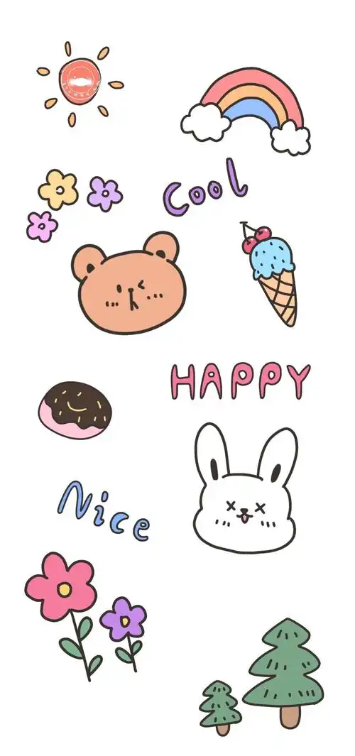 少女心清甜可爱手绘手机壁纸第一辑