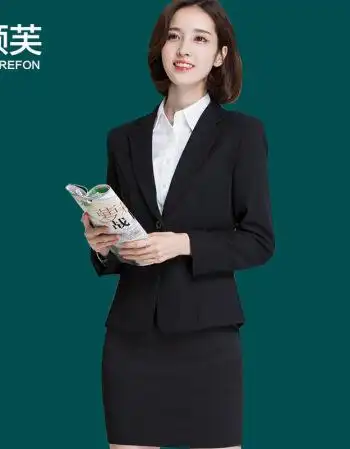 职业装小西装外套白领西服西装套装女士正装面试工作服工装上衣秋