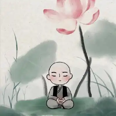 一禅小和尚微信头像一禅小和尚的卡通图片