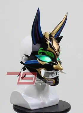 79cos万圣节原神魈护法夜叉面具