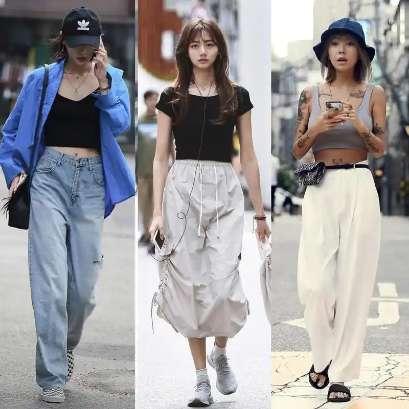 夏季搭配没有灵感不要急!30套不重样的韩国街拍,总有一套适合你