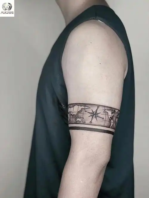 大航海家臂环纹身