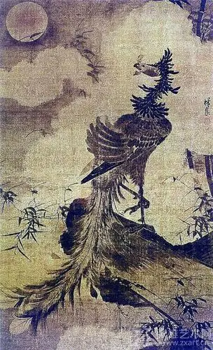 由此将凤凰与牡丹,梧桐,祥云等结合的图案大量出现,如"百鸟朝凤","团