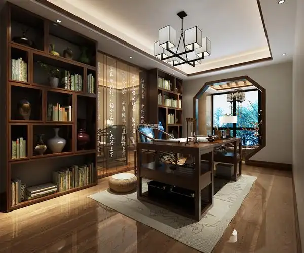 180中式风格装修效果图
