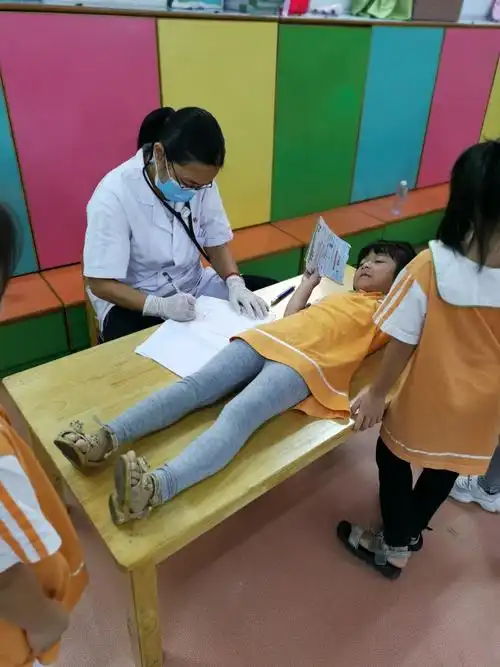 我体检,我健康——育蕾幼儿园体检篇