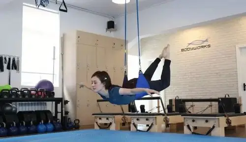 正在健身的孙俪