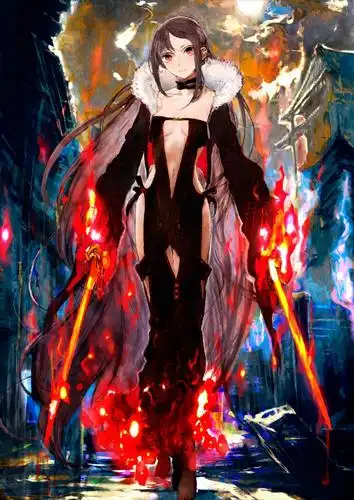 fgo虞美人立绘欣赏虞姬满破立绘图