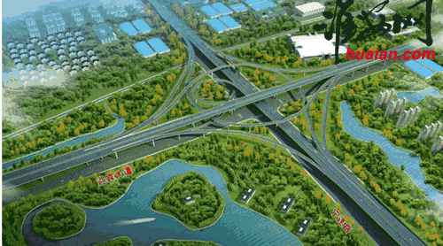 航拍淮安高架最新进展淮安人已转疯了淮安即将进入立体快速交通时代