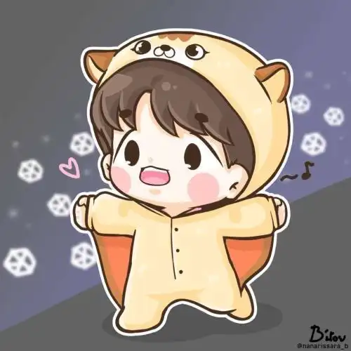 q版简笔画边伯贤