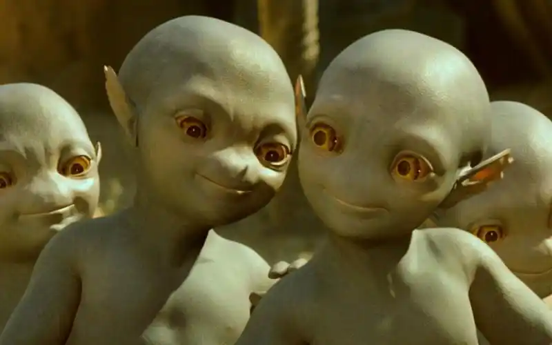 外星人把科幻片当真,让人类做它们领导,还拐走外星小姐姐生孩子《惊爆