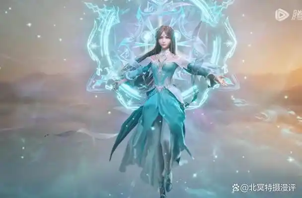 斗罗大陆:宁荣荣九彩神女登场,身穿抹胸花瓣裙,气质提升数倍!