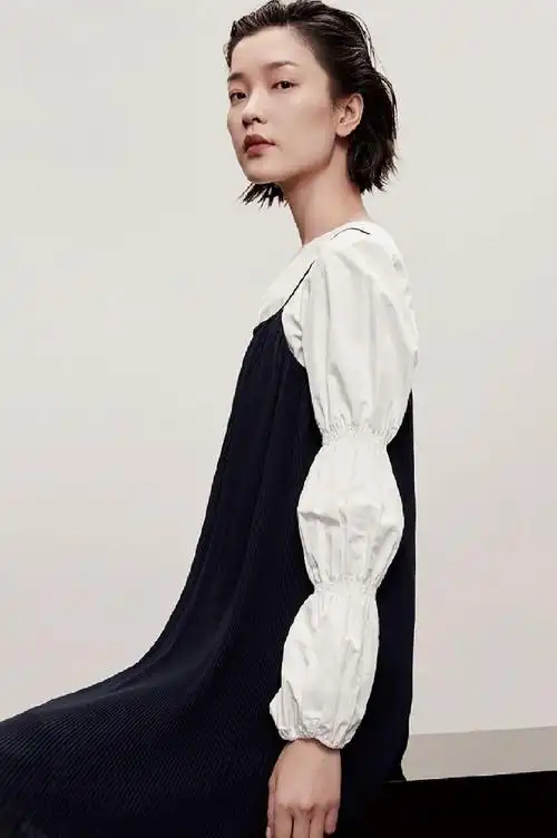 杜鹃简约黑白风性感时尚大片写真图片77