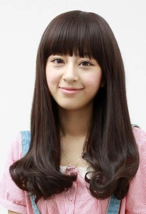 什么脸型适合中长梨花烫,卷发图片,发型图片