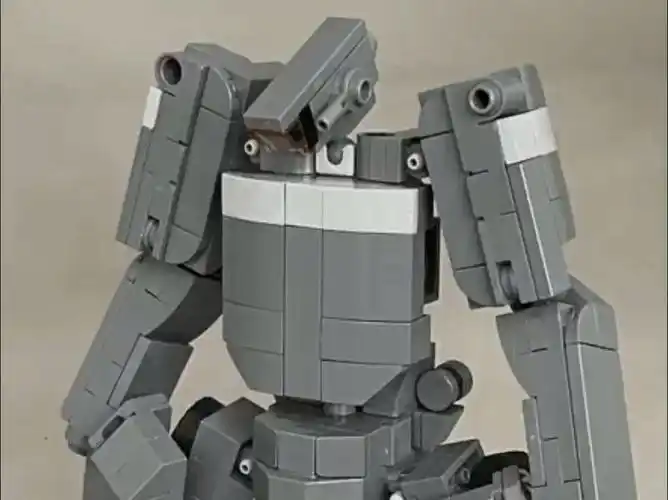 【乐高moc】"变形玩具"-机动炮台j-boy-tiger-变形演示-by @dsk_日推