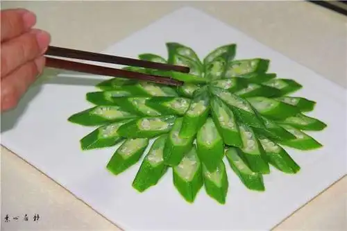 凉菜酱香秋葵十里香送给吃货福音 百吃不厌!