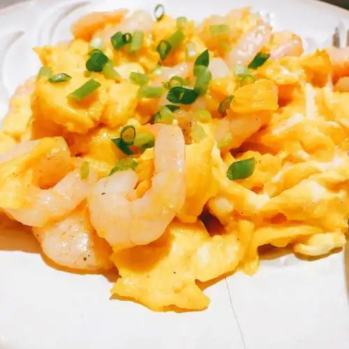 滑嫩鲜美虾仁滑蛋的做法诀窍15分钟上桌