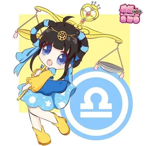 十二星座q版女孩怎么画?