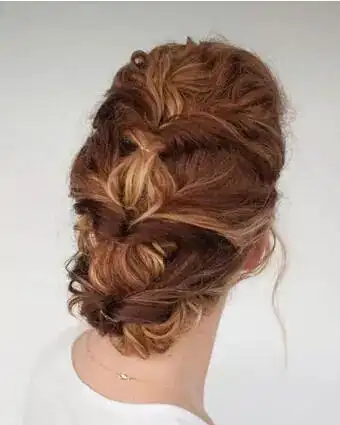 时尚靓丽优雅盘发美的不要不要的