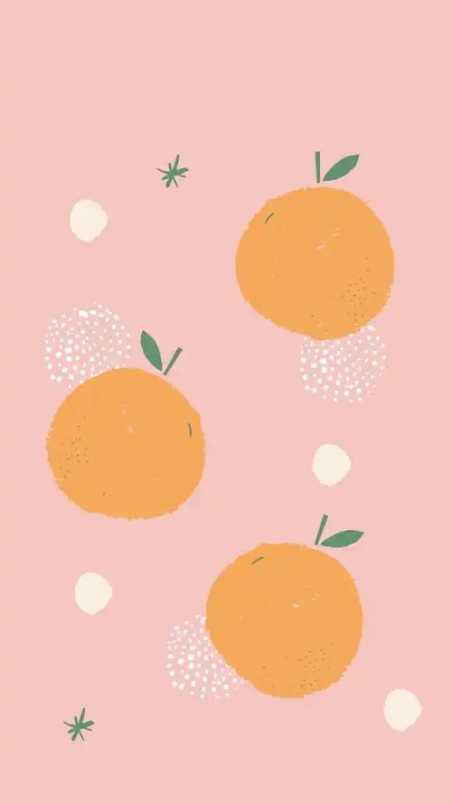 治愈系插画,温暖,简约,色彩高清无水印手机壁纸 锁屏壁纸 第115