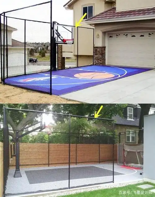种花种草太没新意了,学着在院子用防护网围个篮球场出来!附教程